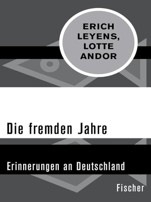 cover image of Die fremden Jahre